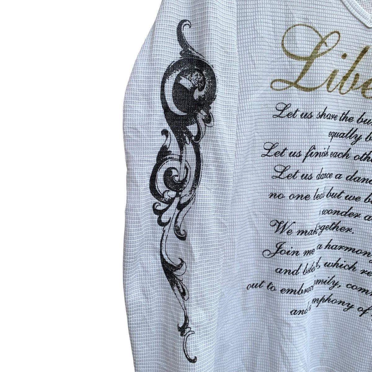 If Six Was Nine × Japanese Brand × Le Grande Bleu (L.G.B.) Poem longsleeave - ifsixwasnine lgb style Size US M / EU 48-50 / 2 - 3 Thumbnail