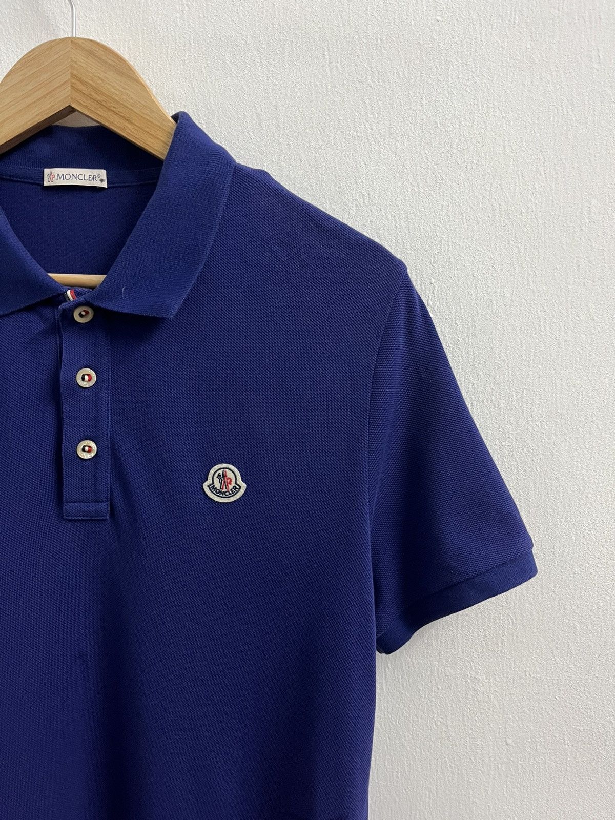 Moncler Moncler Maglia Polo Manica Corta Polo T-Shirt Size US L / EU 52-54 / 3 - 2 Thumbnail