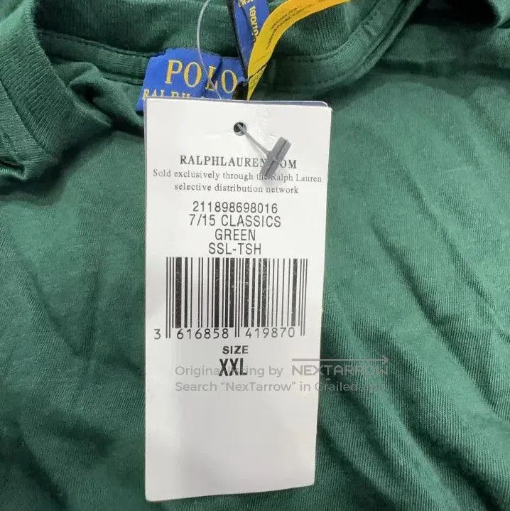 Polo Ralph Lauren Polo Ralph Lauren Solid Pony Embroidery Short Sleeve Polo. Size US XXL / EU 58 / 5 - 5 Thumbnail
