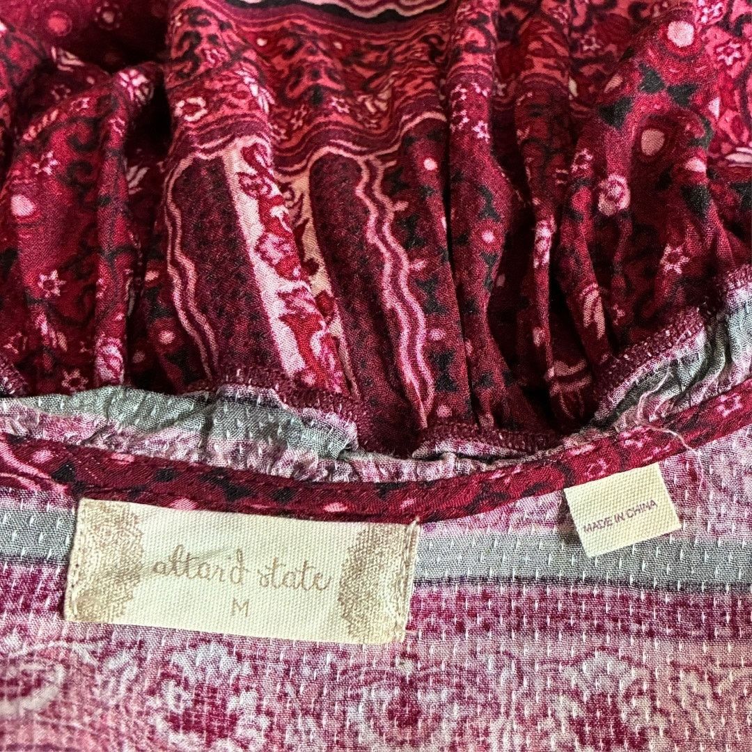 Other Altar'd State boho patchwork peasant dress size medium Size M / US 6-8 / IT 42-44 - 7 Thumbnail