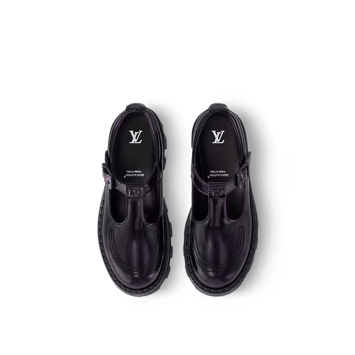 Louis Vuitton LV Checker Mary Janes Size US 10 / EU 43 - 3 Thumbnail