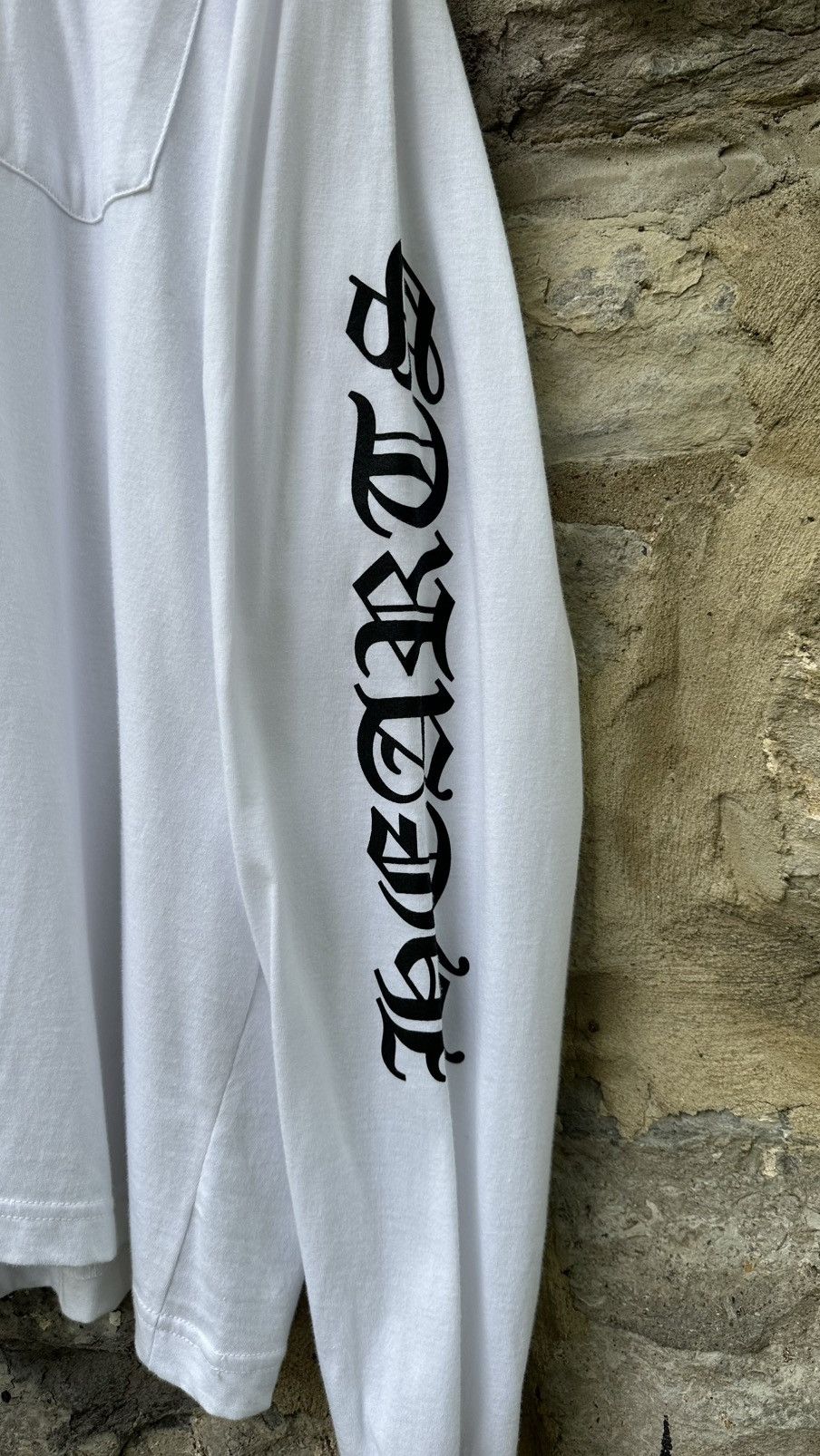 Chrome Hearts Chrome Heart Neck Logo Longsleeve Spell Out Size US XXL / EU 58 / 5 - 3 Thumbnail