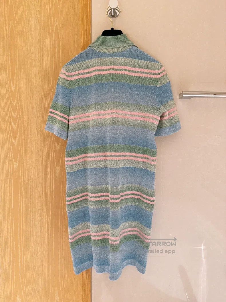 Chanel Chanel Macaron colour-blocked striped dress Size XS / US 0-2 / IT 36-38 - 2 Thumbnail