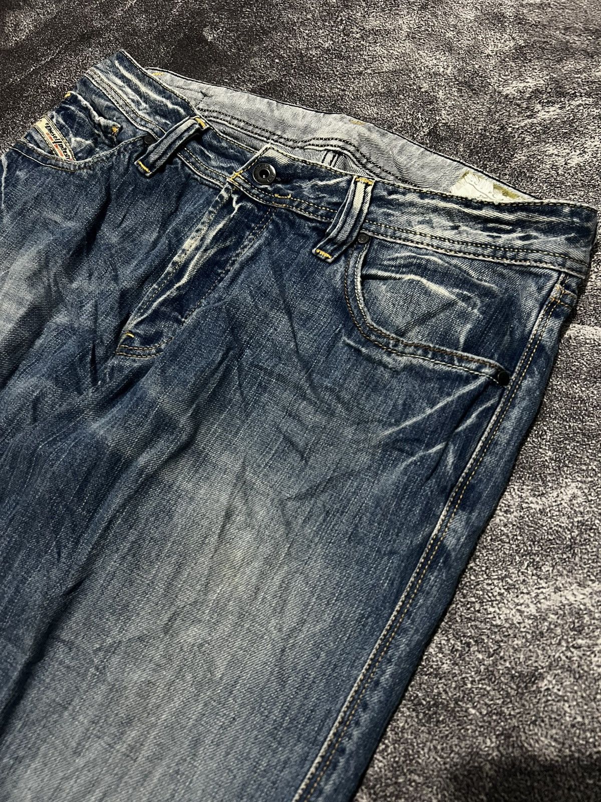 Diesel Vintage Diesel Zaf Flare Y2k Jeans Size US 33 - 3 Thumbnail