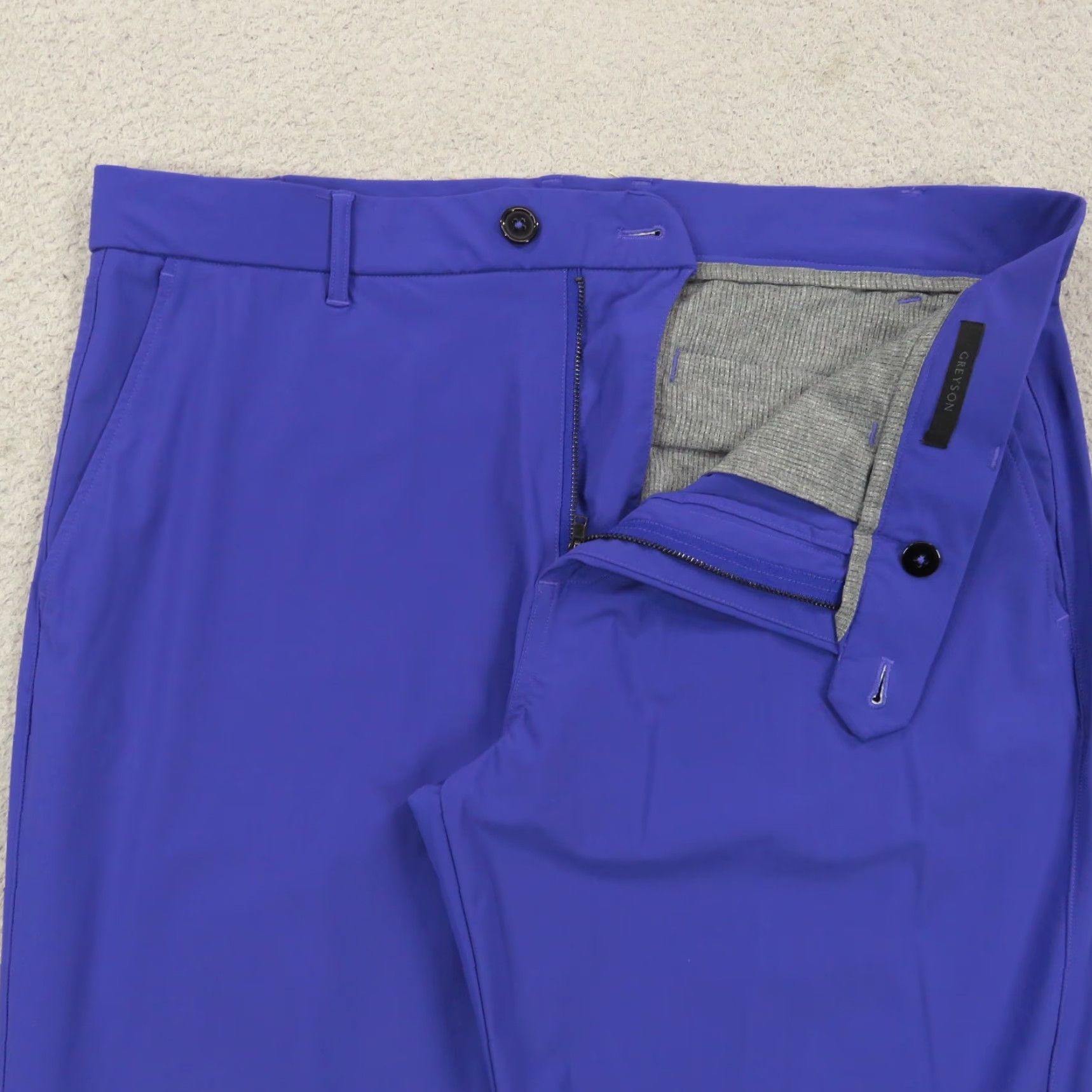 Vintage Greyson Golf Pants Men 36x29 Montauk Sport Trouser Royal Blue Performance Size US 36 / EU 52 - 6 Thumbnail