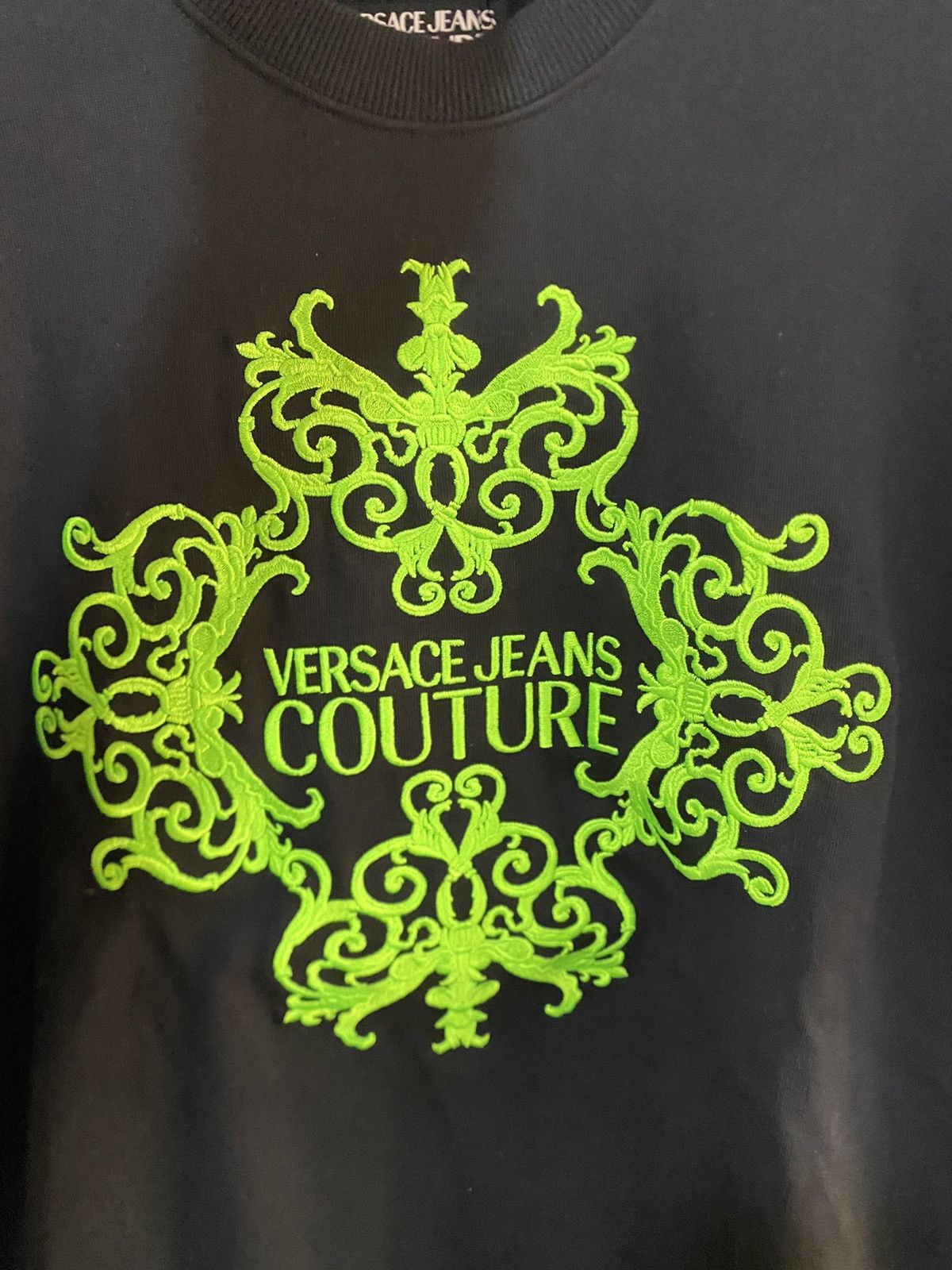Versace Jeans Couture Versace Jeans Couture Roundneck Sweatshirt, size L, black Size US L / EU 52-54 / 3 - 3 Thumbnail