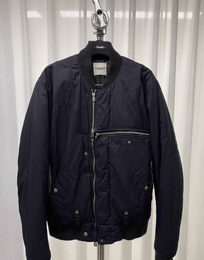 Takahiromiyashita The Soloist. The soloist Cross Zip Bomber Jacket K20 Size US L / EU 52-54 / 3 - 1 Thumbnail
