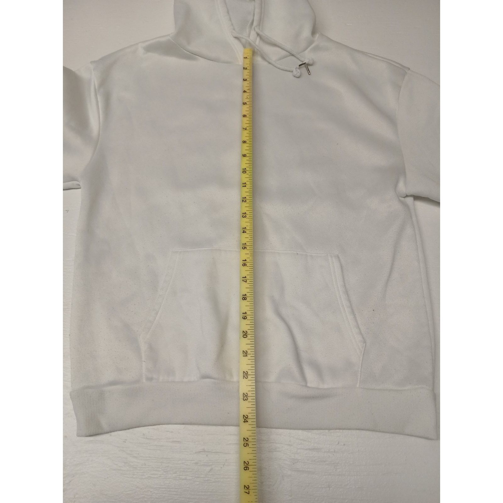 Other Unbranded (Large) White Comfort Jesus Print Pullover Hoodie Size US L / EU 52-54 / 3 - 2 Thumbnail