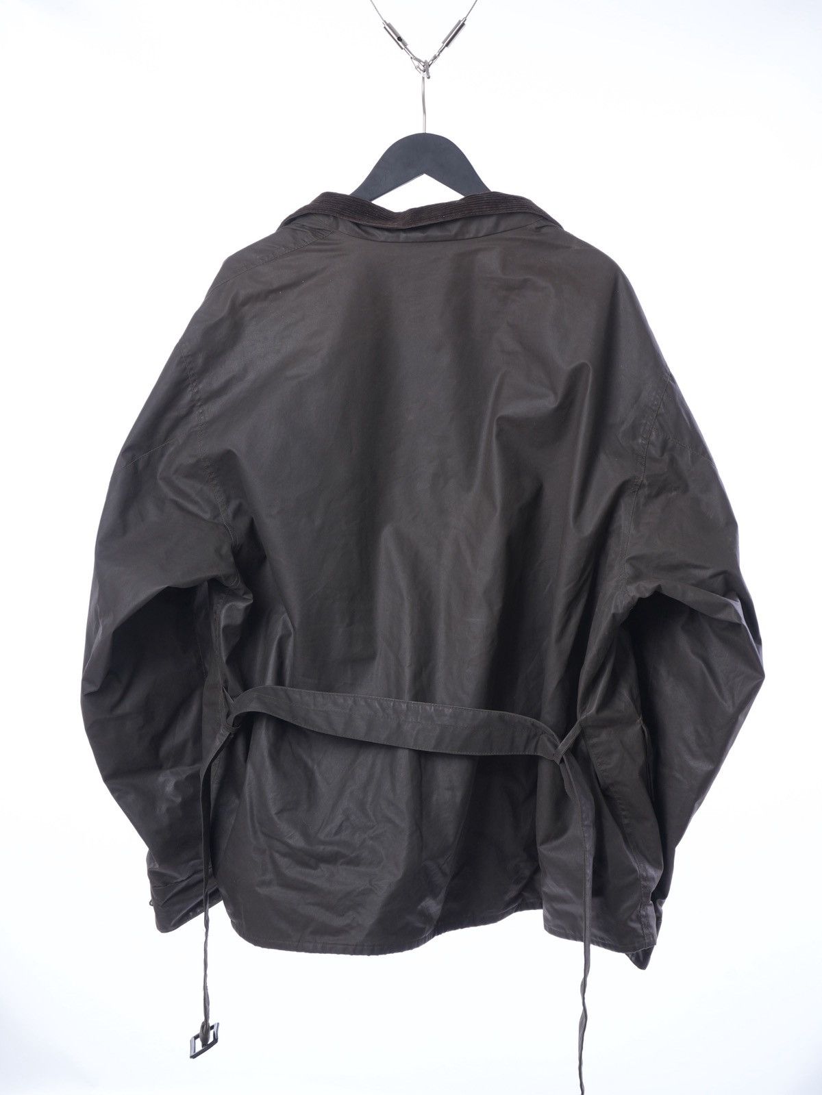 Barbour Barbour International Wax Duracotton Belted Jacket T590 Size US XXL / EU 58 / 5 - 9 Thumbnail