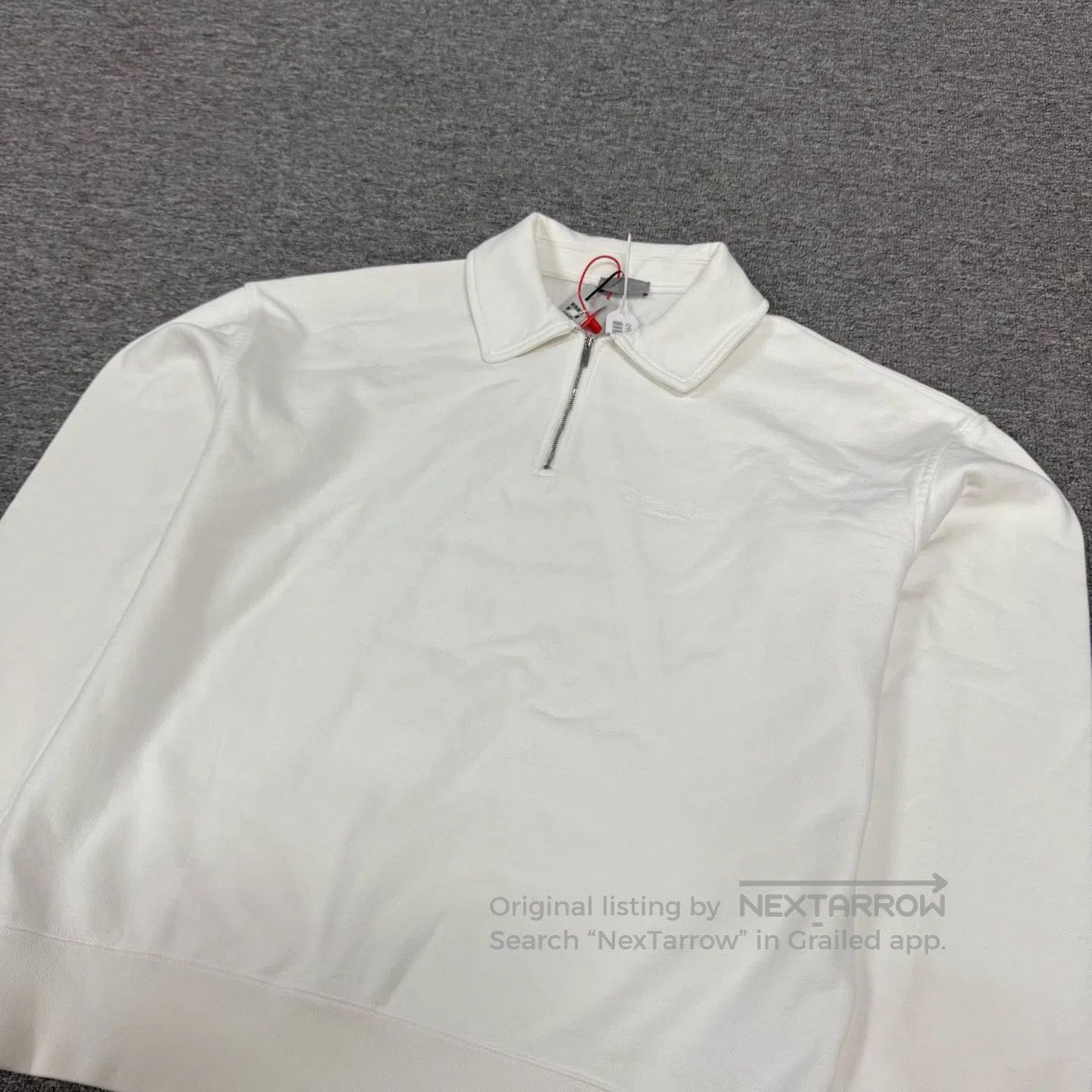 Dior Dior Slogan embroidered Polo collar long-sleeved jacket| Size US M / EU 48-50 / 2 - 3 Thumbnail