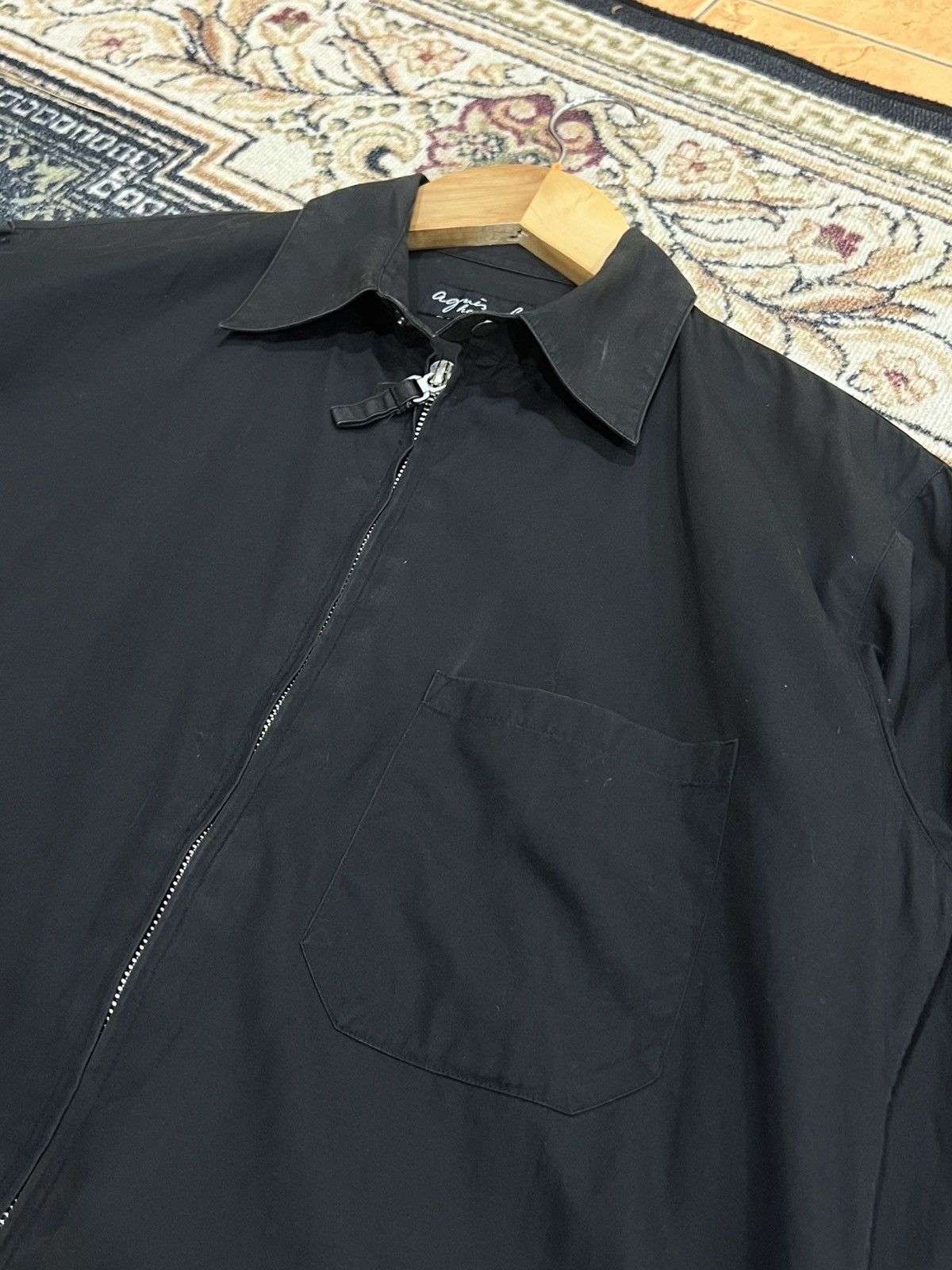 Japanese Brand × Vintage × agnes b. Agnes B Zipper Shirt Size US M / EU 48-50 / 2 - 7 Thumbnail