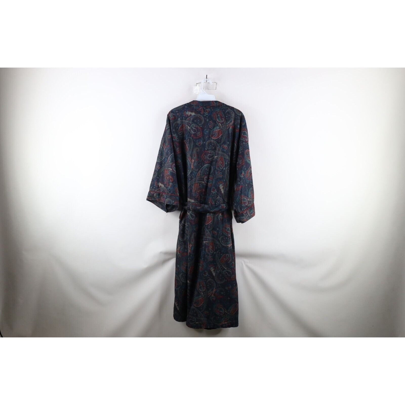 Vintage Vintage 90s Streetwear Rainbow Paisley Soft Cloth Bath Robe Size US L / EU 52-54 / 3 - 11 Thumbnail