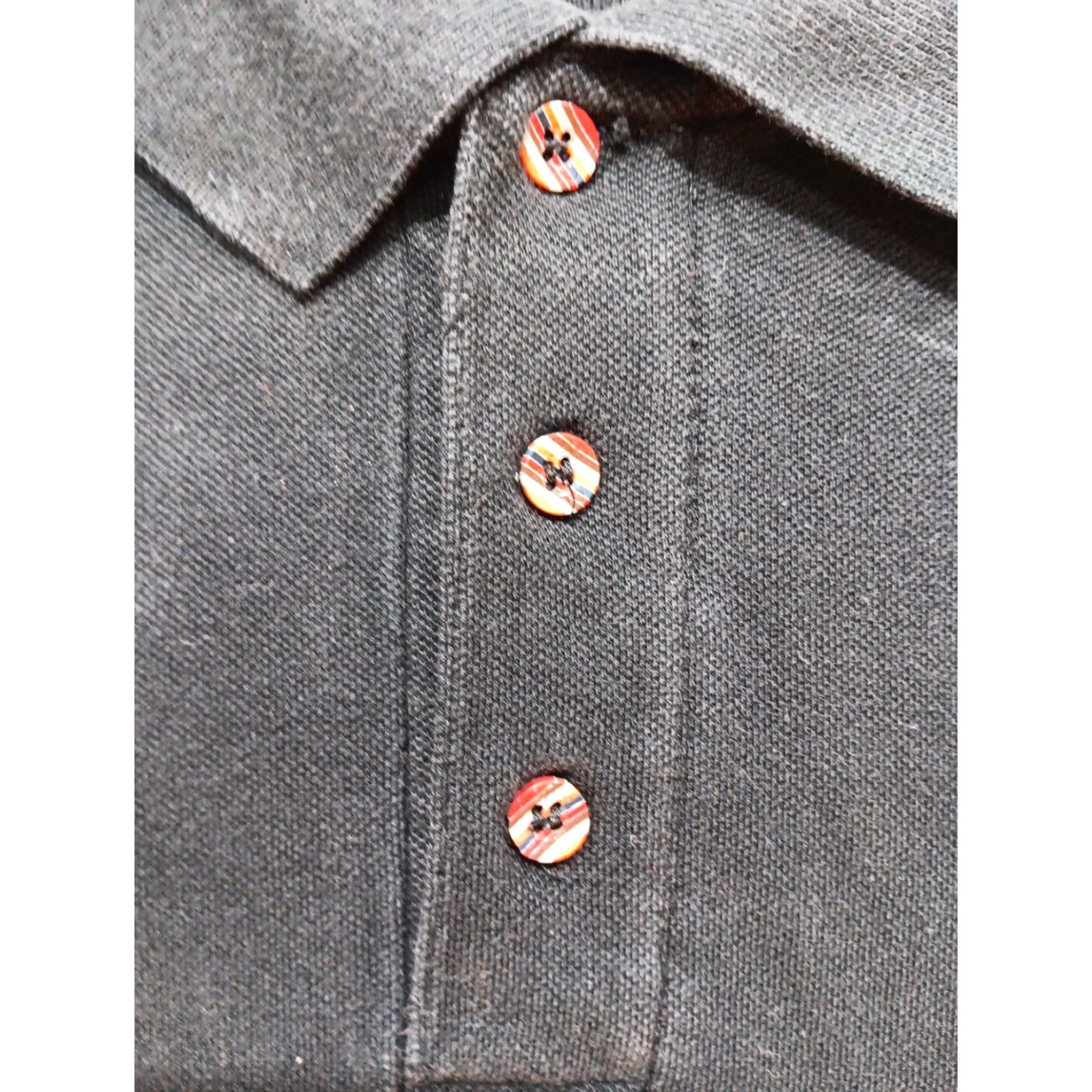 Coogi VINTAGE COOGI Men's Polo Shirt 4XL Black Short Sleeve Button-Up Front Pocket Embroidered 90s Y2K Mens Size US XXL / EU 58 / 5 - 4 Thumbnail