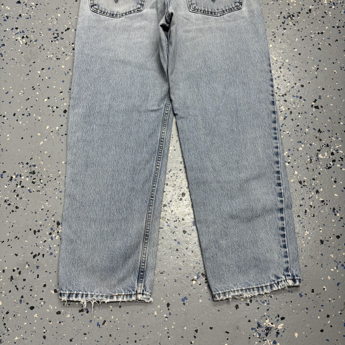 Levi's × Vintage VTG Y2K Levis 550 Jeans Denim Relax Fit Baggy Light Wash Size US 36 / EU 52 - 3 Thumbnail