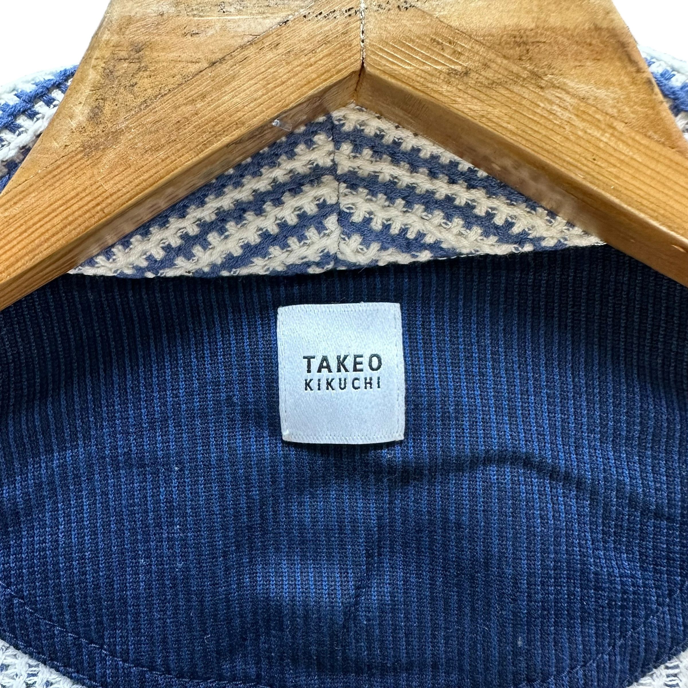 Takeo Kikuchi Vintage TAKEO KIKUCHI Hickory Stripe Casual Jacket #A42-0962 Size US S / EU 44-46 / 1 - 9 Thumbnail