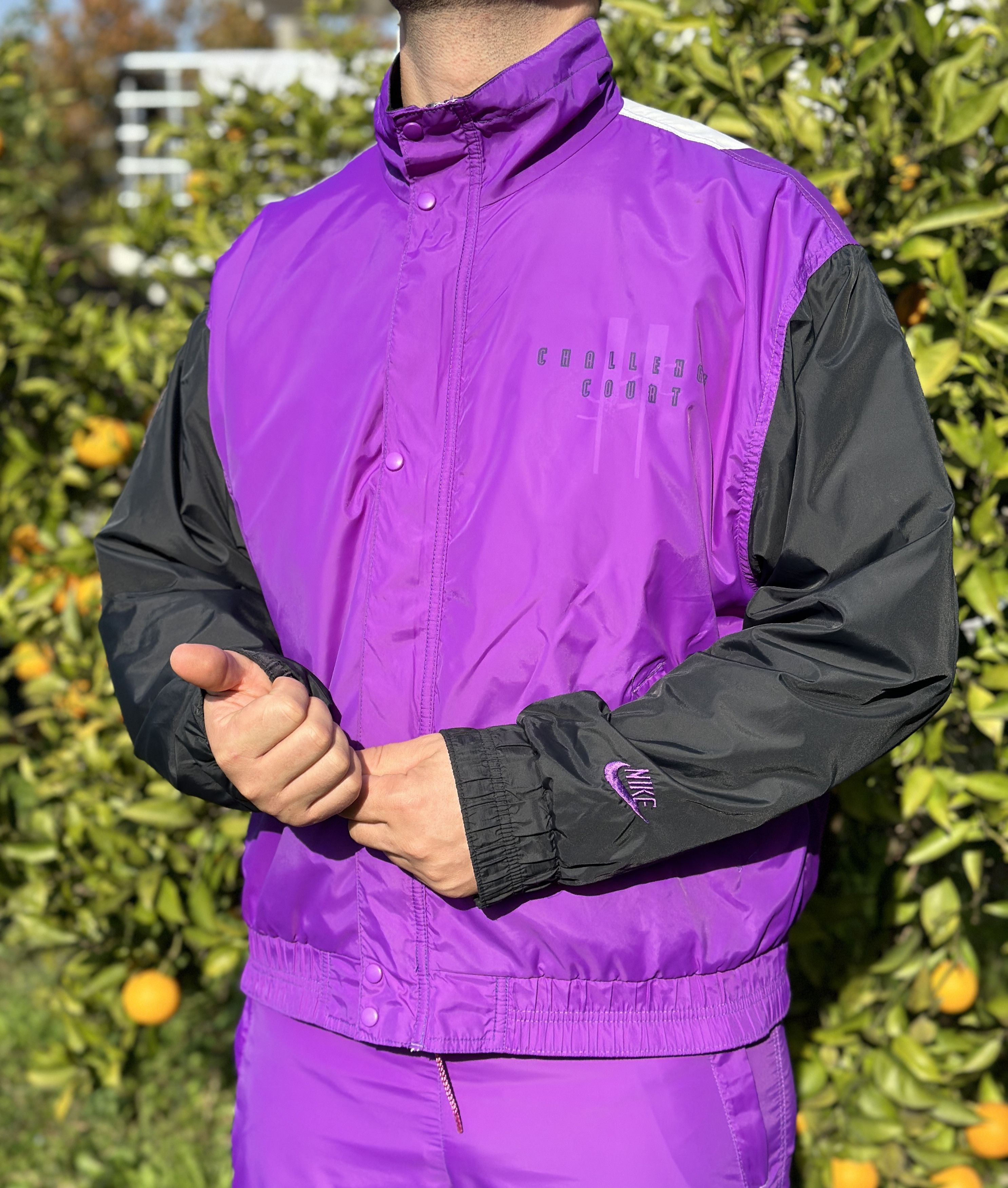 Nike Nike Challenge Court Tracksuit Jacket Pants Size M Agassi Size US M / EU 48-50 / 2 - 6 Thumbnail