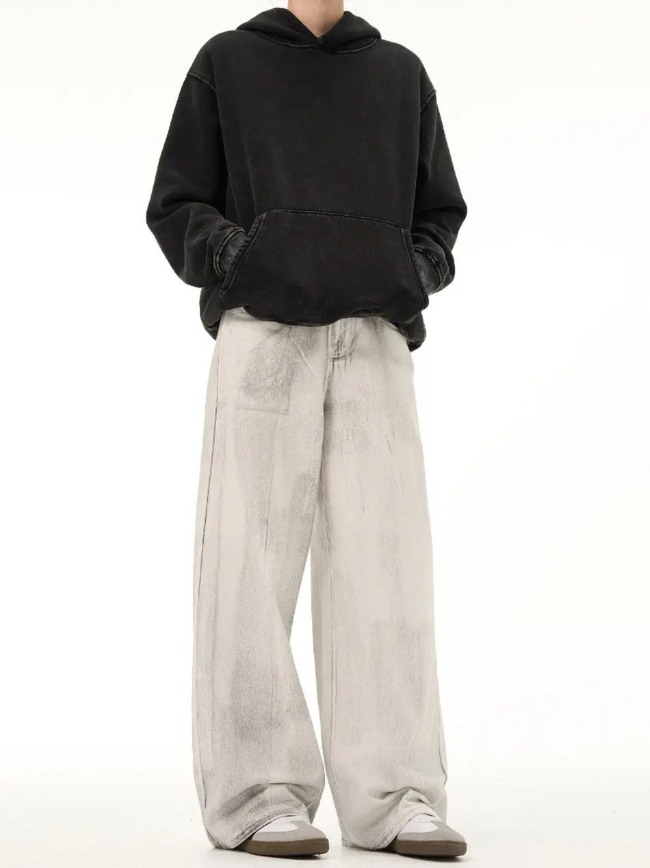 Japanese Brand × Jean Retro loose high street jeans Size US 32 / EU 48 - 1 Thumbnail