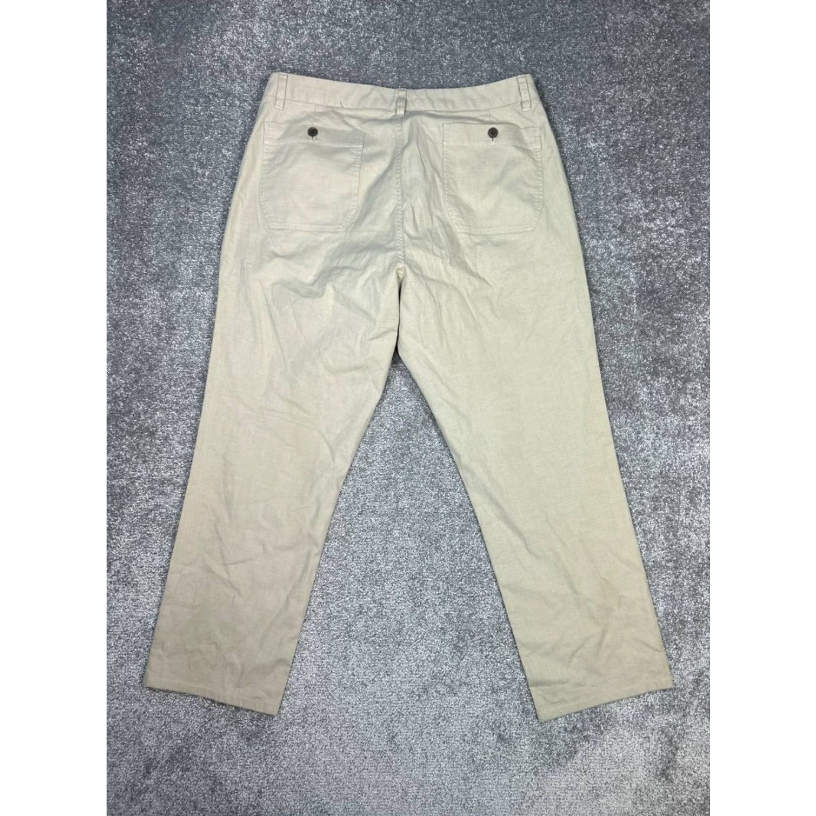 Bonobos Bonobos Chino Pants Mens 36 Beige Cotton Stretch Athletic High Rise Straight Leg Size US 36 / EU 52 - 2 Thumbnail