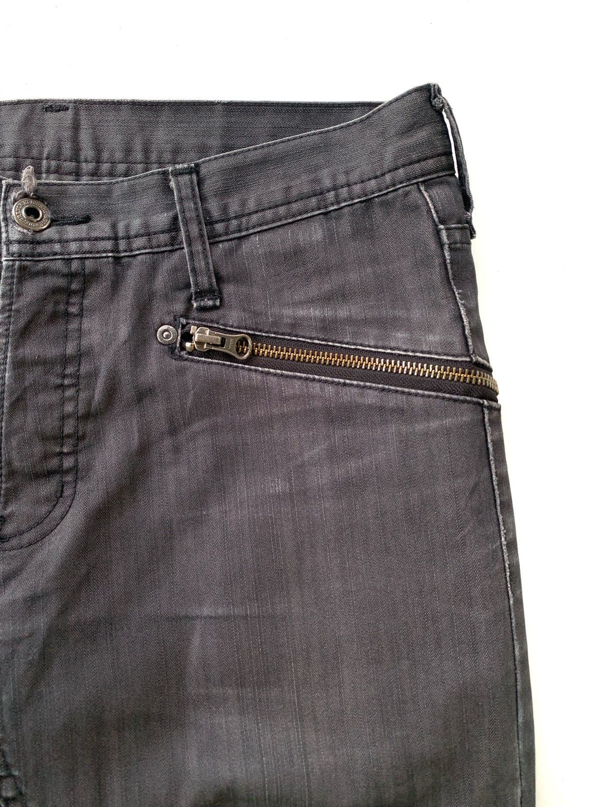 If Six Was Nine × Japanese Brand × Le Grande Bleu (L.G.B.) 2000s Japanese Brand Edge Rupert Zipper Pants Size US 30 / EU 46 - 7 Thumbnail