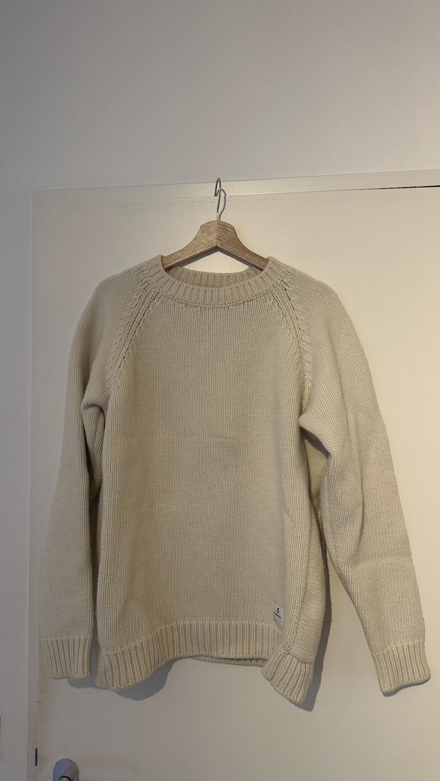 DEPARTMENT5 Beige Wool Sweatshirt Department 5 Size US L / EU 52-54 / 3 - 4 Thumbnail