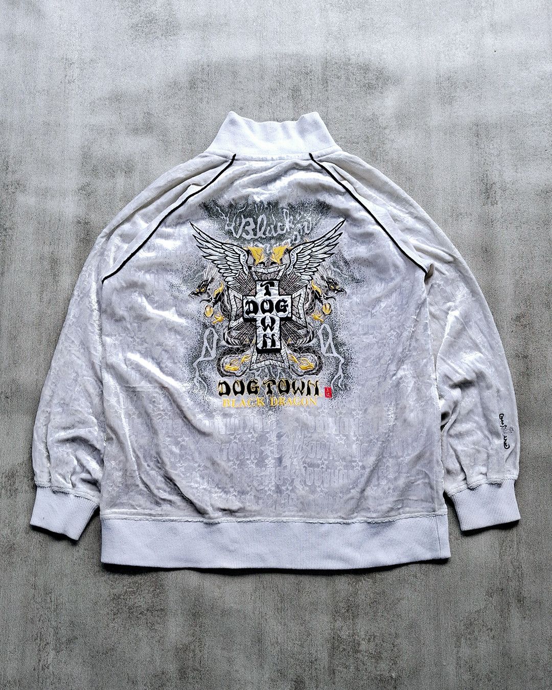Dogtown DOGTOWN BLACK DRAGON SUKAJAN SHINE MONOGRAM JACKET Size US XL / EU 56 / 4 - 1 Thumbnail