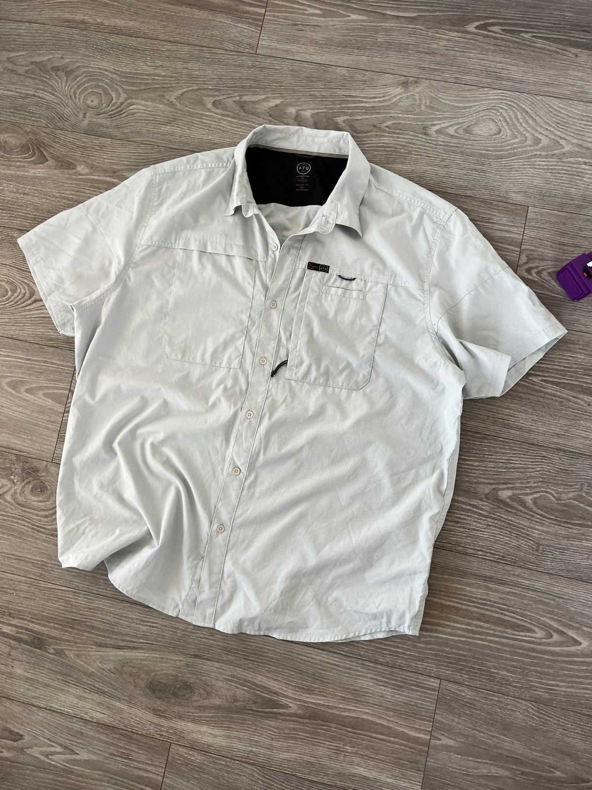 Wrangler ‼️Vintage Wrangler Outdoor ATG All Terrain Gear Pocket Shirt‼️ Size US XXL / EU 58 / 5 - 3 Thumbnail
