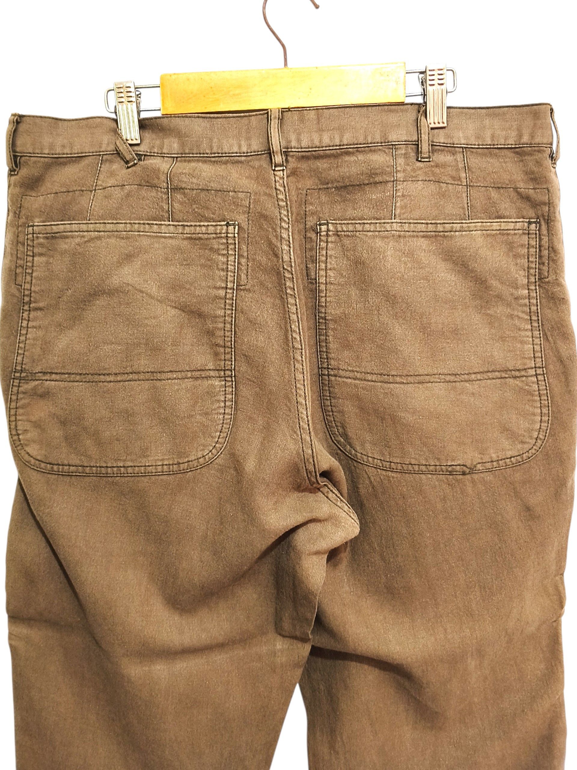 Comme des Garcons Homme Deux AD2012 CDG HOMME DEUX WIDE STRAIGHT LEG PANTS Size US 34 / EU 50 - 6 Thumbnail