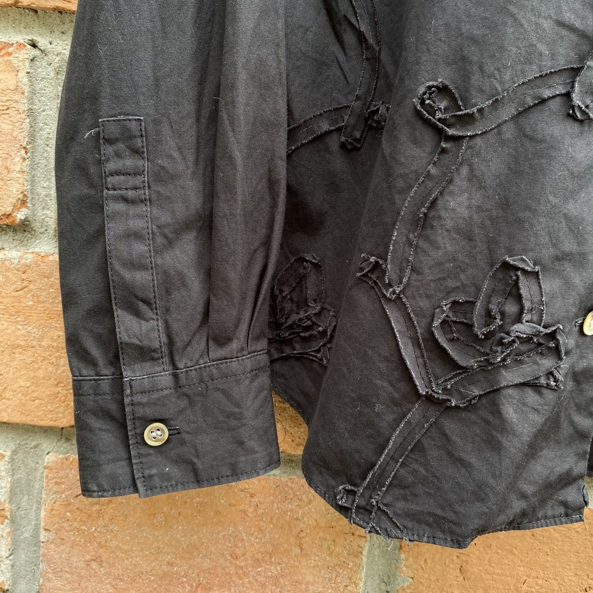 Japanese Brand A/T ATSURO TAYAMA Black Long Sleeve Shirt Size M / US 6-8 / IT 42-44 - 14 Thumbnail
