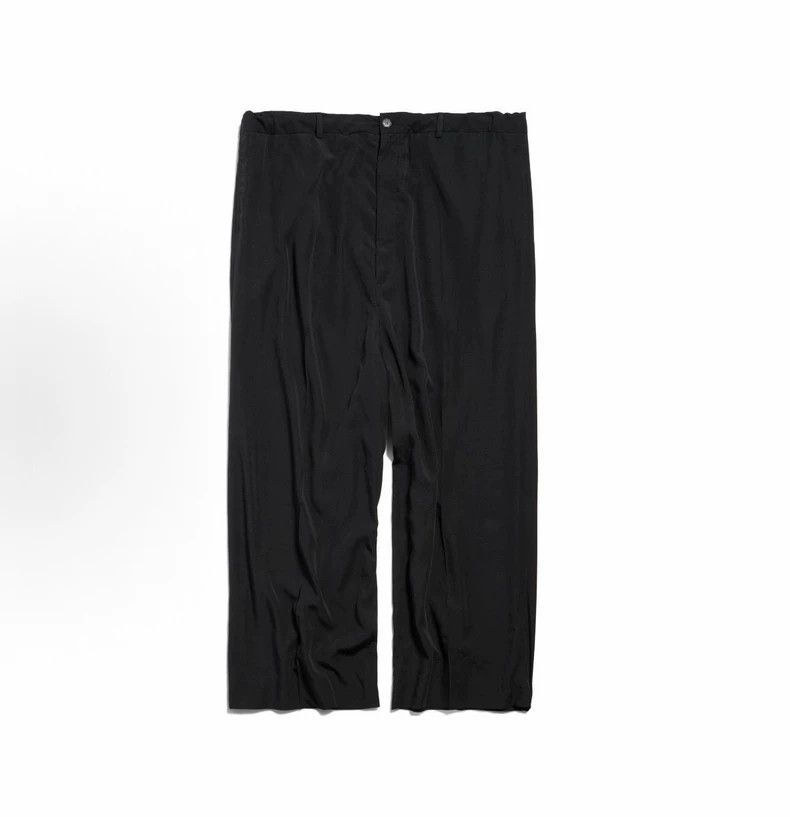 Balenciaga Balenciaga size S Solid high-waisted slacks with loose lace Size US 27 - 2 Thumbnail