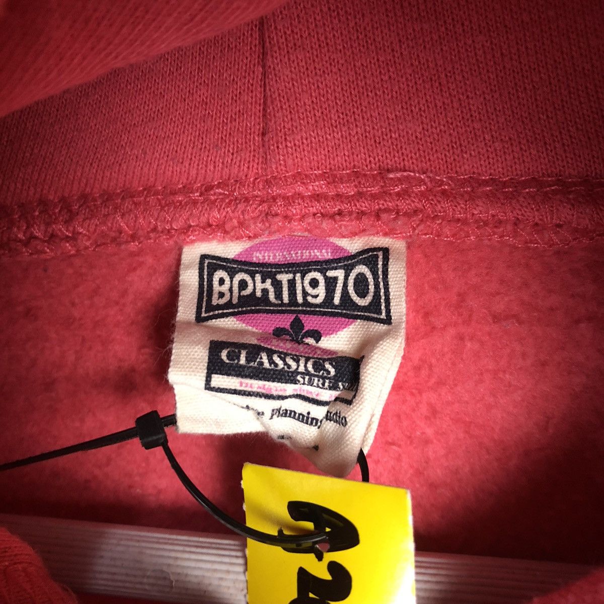 Japanese Brand BPKT11970 University New York Pink Hoodie #A2018 Size US S / EU 44-46 / 1 - 11 Thumbnail