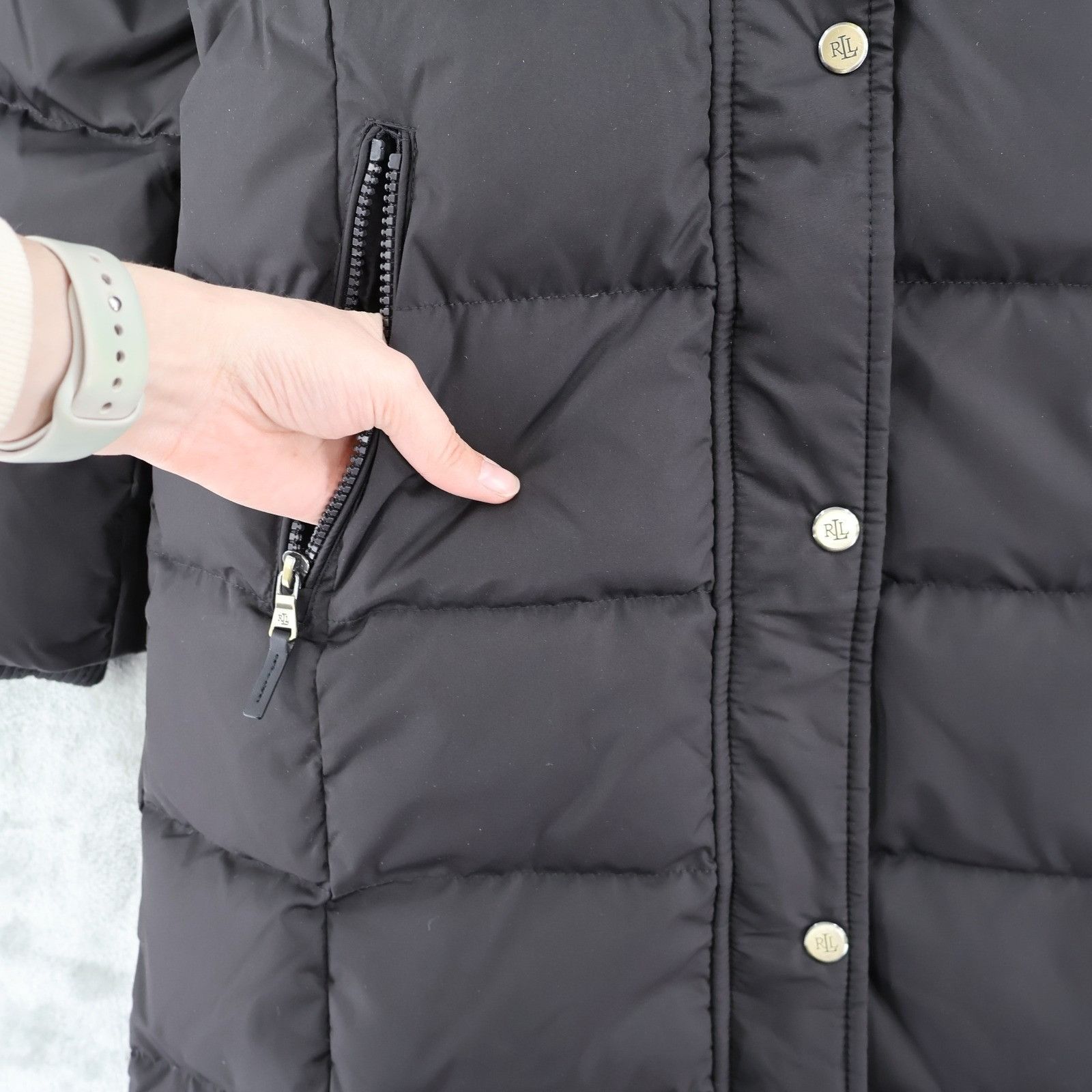 Lauren Ralph Lauren LRL Ralph Lauren Faux-Fur Hooded Down Puffer Coat Women XS Size XS / US 0-2 / IT 36-38 - 11 Thumbnail