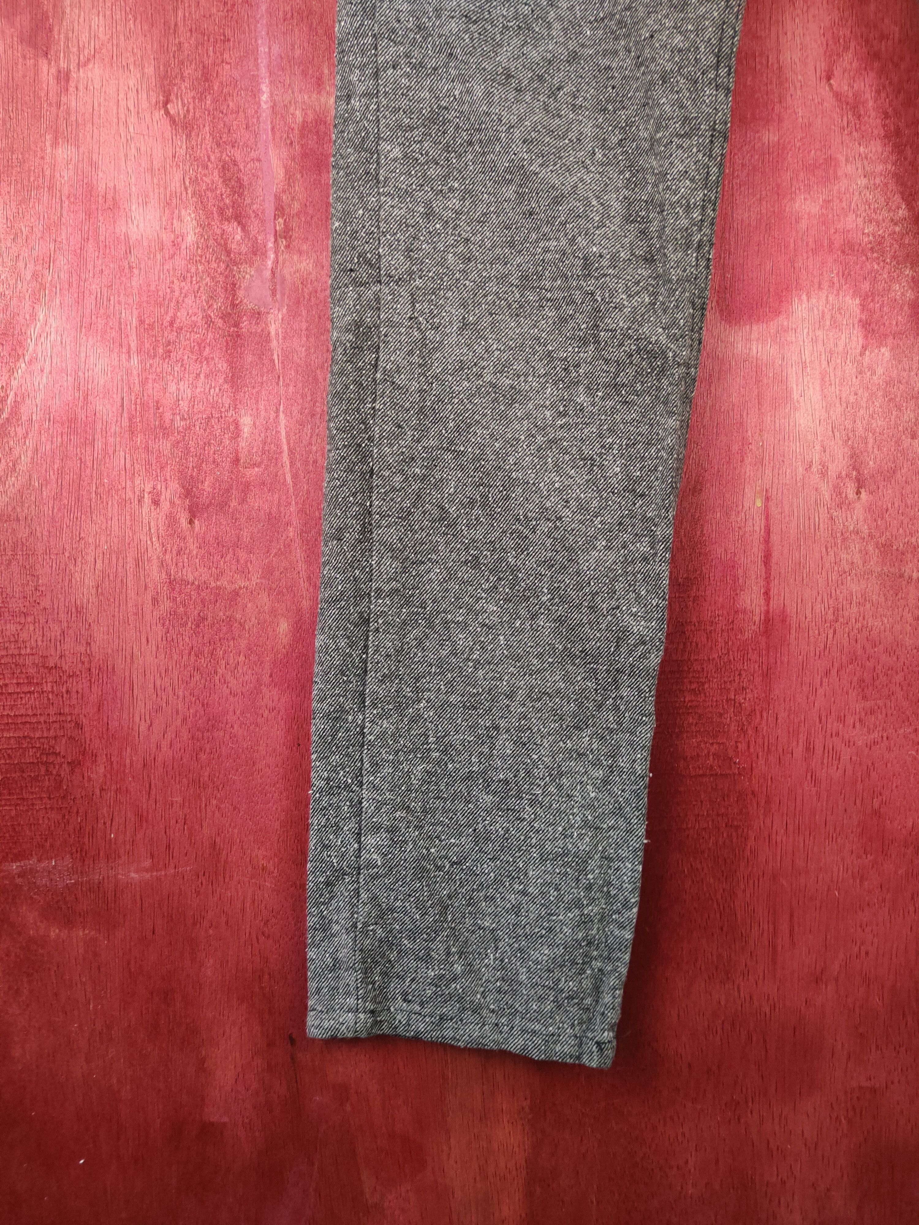 Japanese Brand Japanese vintage Grey Wool Trousers casual Pants N#S004 Size US 30 / EU 46 - 4 Thumbnail