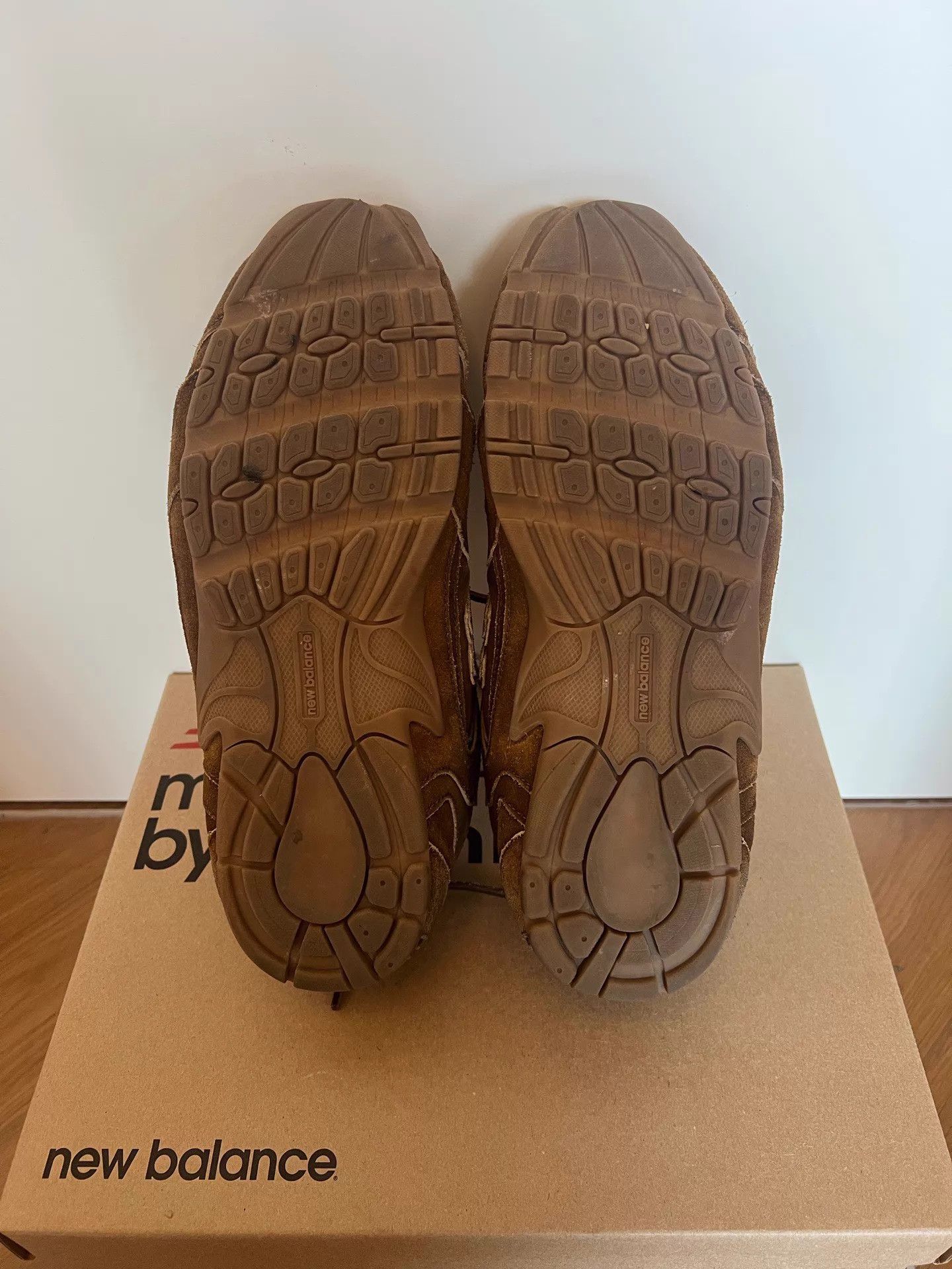 Miu Miu MIU MIU × NB 530 SL suede low-top lace-up round-toe cinnamon Size US 8 / EU 41 - 6 Thumbnail