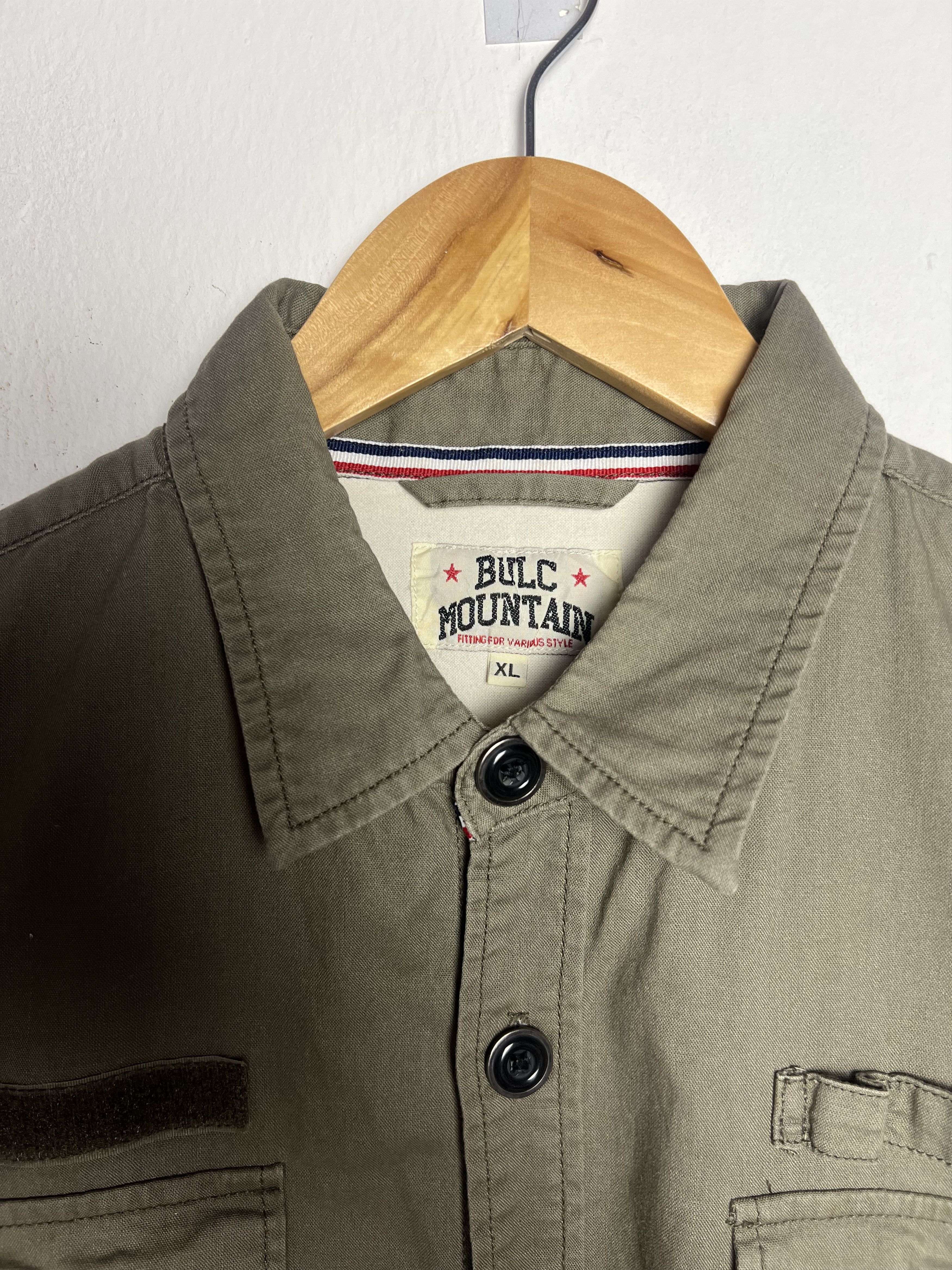 Japanese Brand Bulc Mountain Multipocket Tactical Utility Shirt Size US XL / EU 56 / 4 - 5 Thumbnail