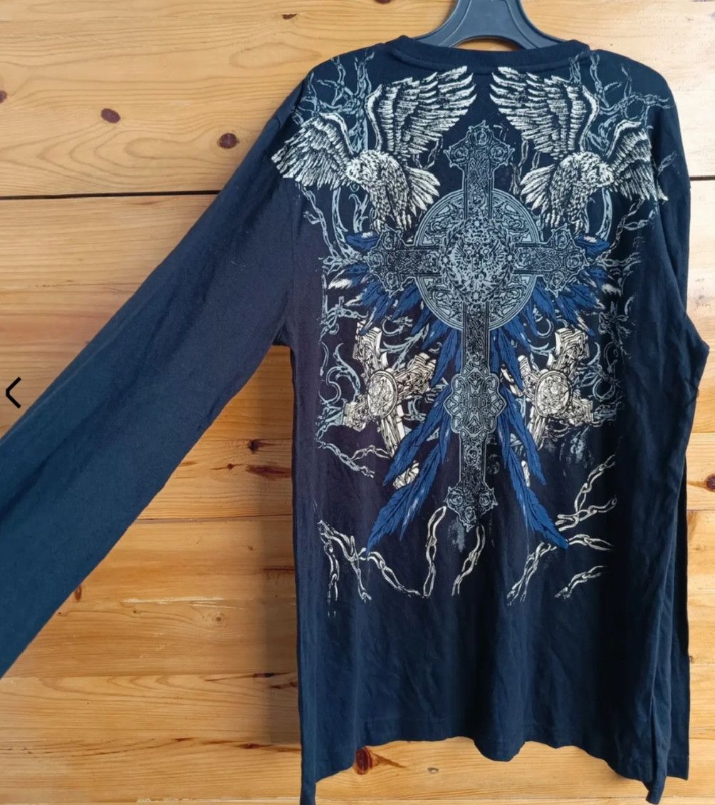 14th Addiction Y2K Cross longsleeve size large Size US L / EU 52-54 / 3 - 3 Thumbnail