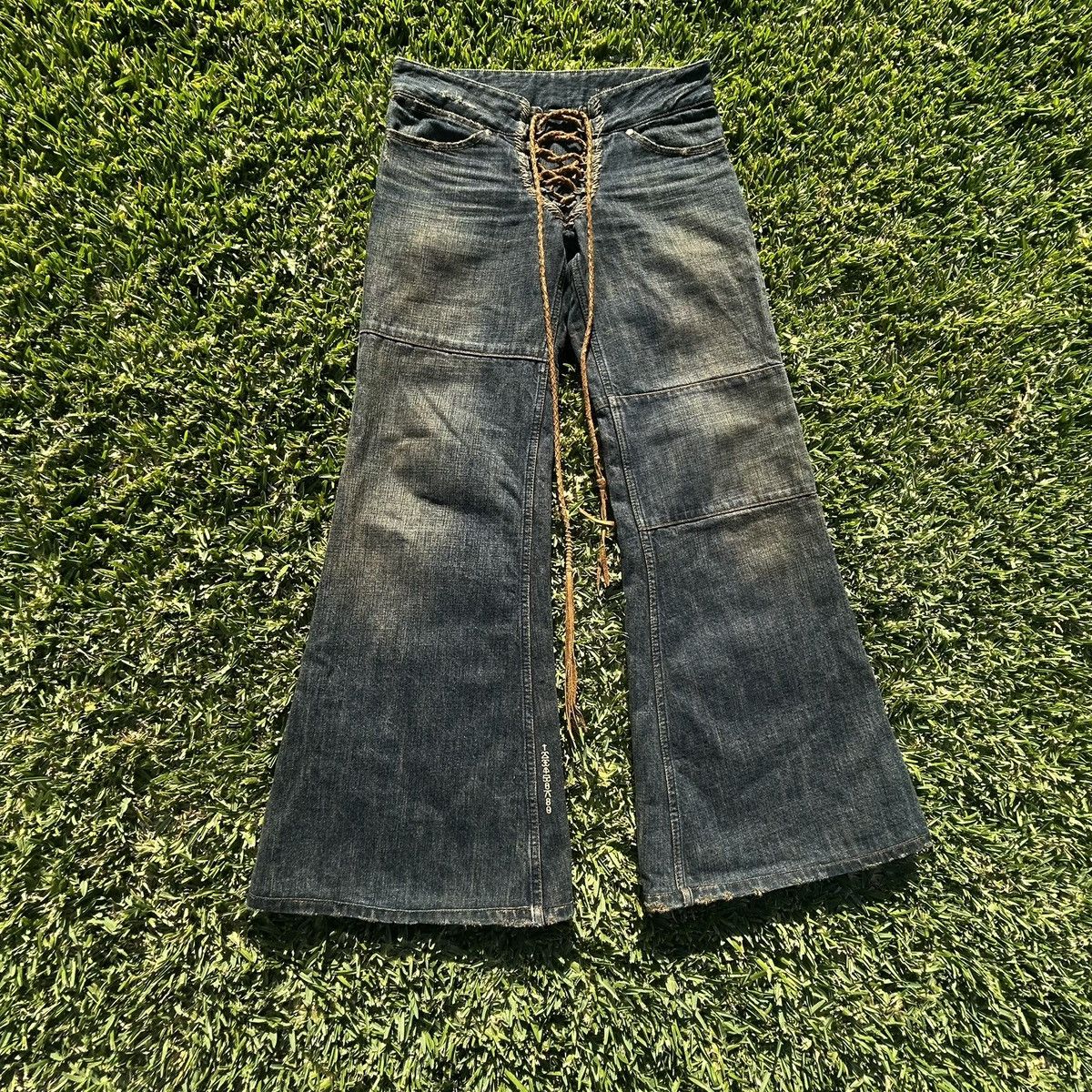 If Six Was Nine Lace Denim | Grailed