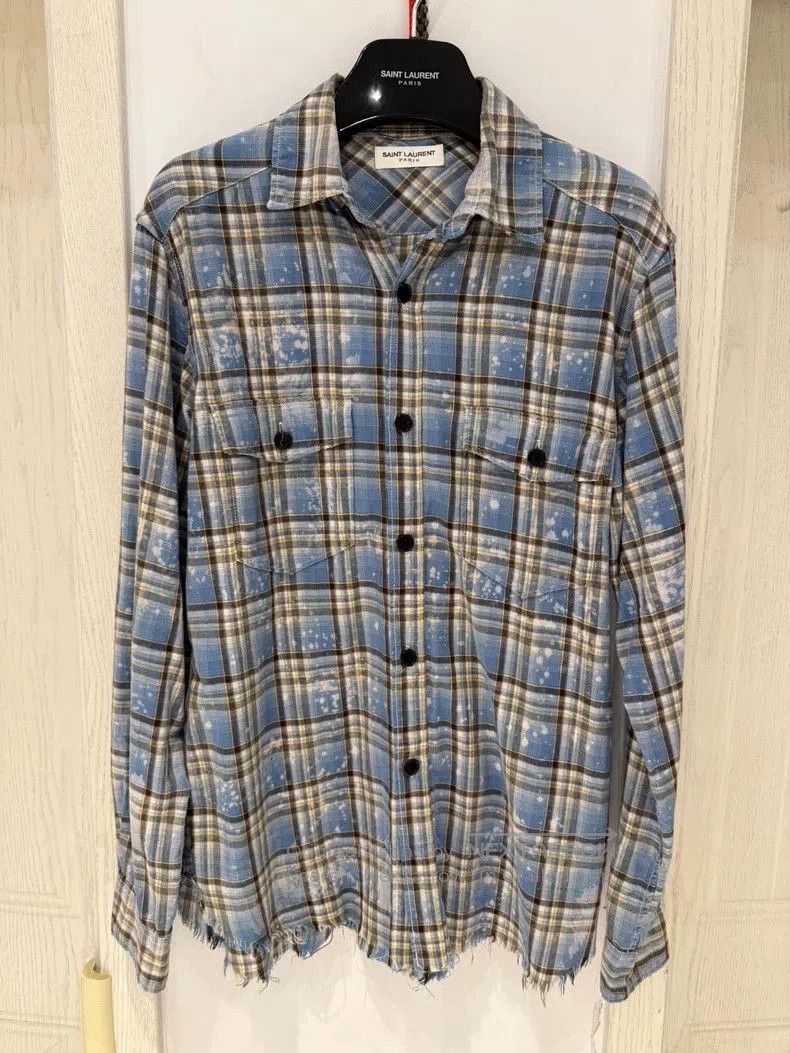 Other Saint Laurent 2016 Runway Check Shirt. Size US M / EU 48-50 / 2 - 1 Thumbnail