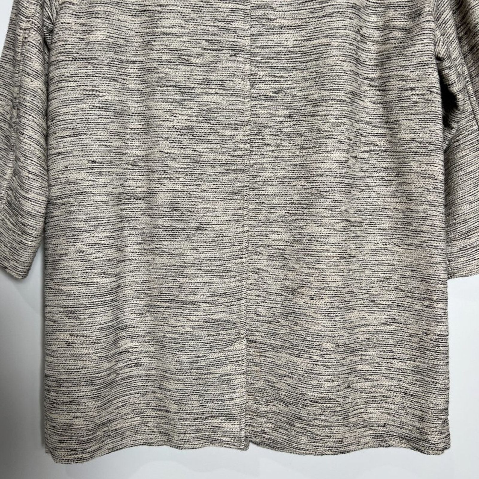 Eileen Fisher Eileen Fisher Ecru Tweed Round Neck Jacket PP XS Size XS / US 0-2 / IT 36-38 - 11 Thumbnail