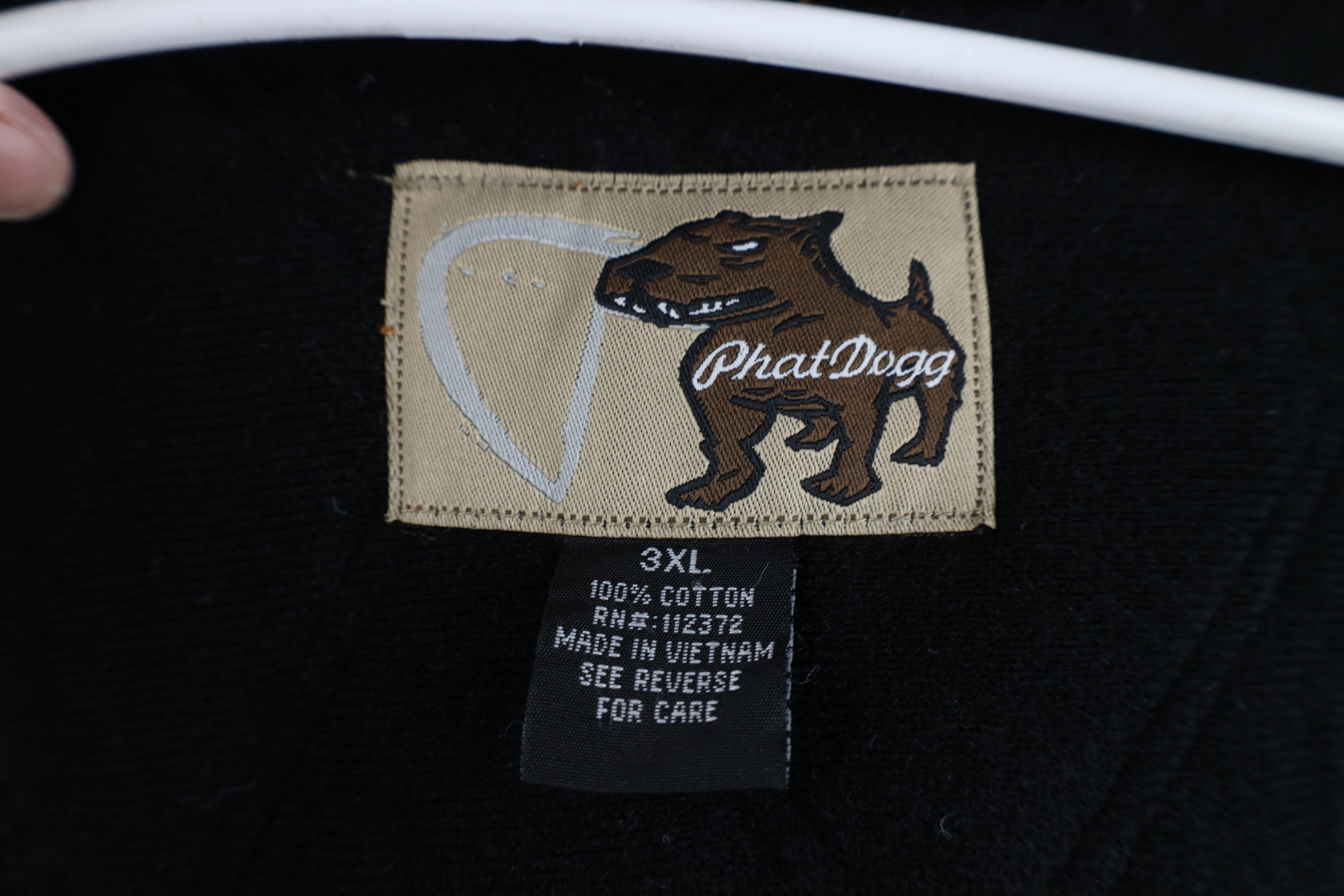 Vintage Deadstock Vintage 90s Y2K Streetwear Hooded Canvas Jacket Size US XXL / EU 58 / 5 - 9 Thumbnail