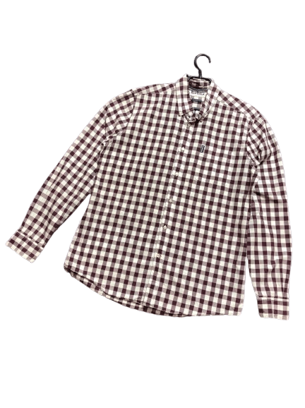 Barbour Barbour Tailored Fit Checkered Button Up Shirt Size M Size US M / EU 48-50 / 2 - 1 Thumbnail