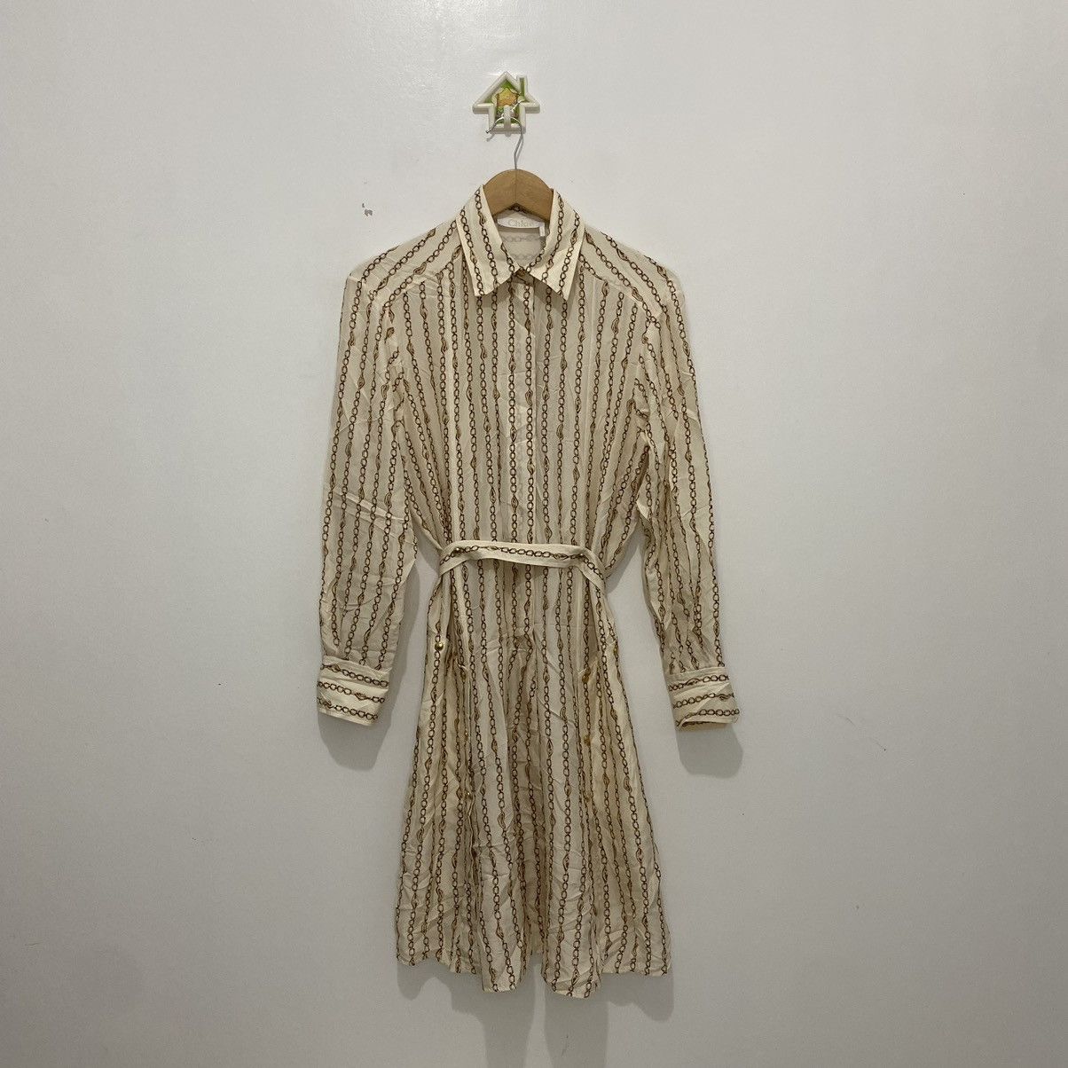 Chloe Chloe Seed Pearl Silk Dress Size XS / US 0-2 / IT 36-38 - 1 Thumbnail