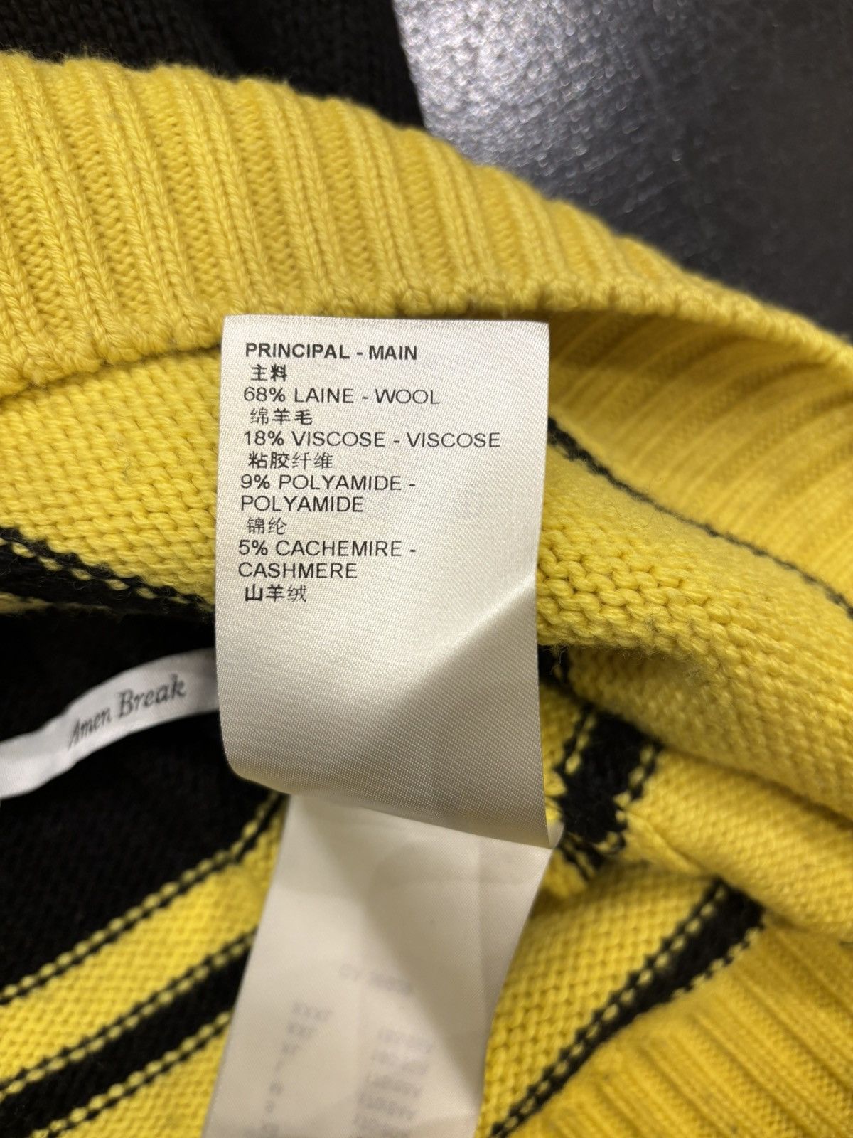Louis Vuitton Louis Vuitton Football Jersey Knit Swetaer Size US L / EU 52-54 / 3 - 5 Thumbnail