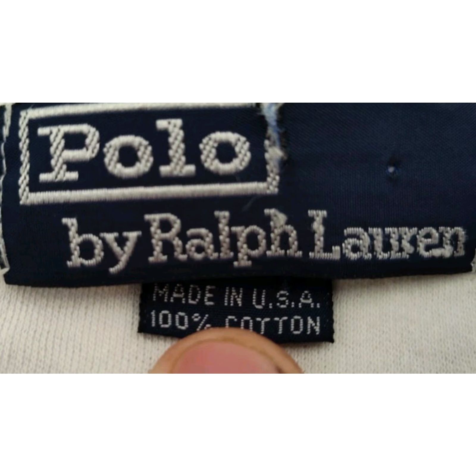Ralph Lauren Vintage Ralph Lauren Polo Shirt Men XL White 80s 90s Retro Designer Short Sleeve Size US XL / EU 56 / 4 - 6 Thumbnail