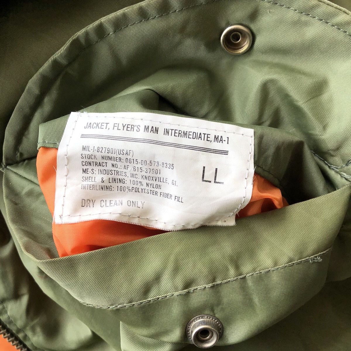 Japanese Brand Japan Flyer’s Man MA-1 Bomber Jacket Size US L / EU 52-54 / 3 - 8 Thumbnail