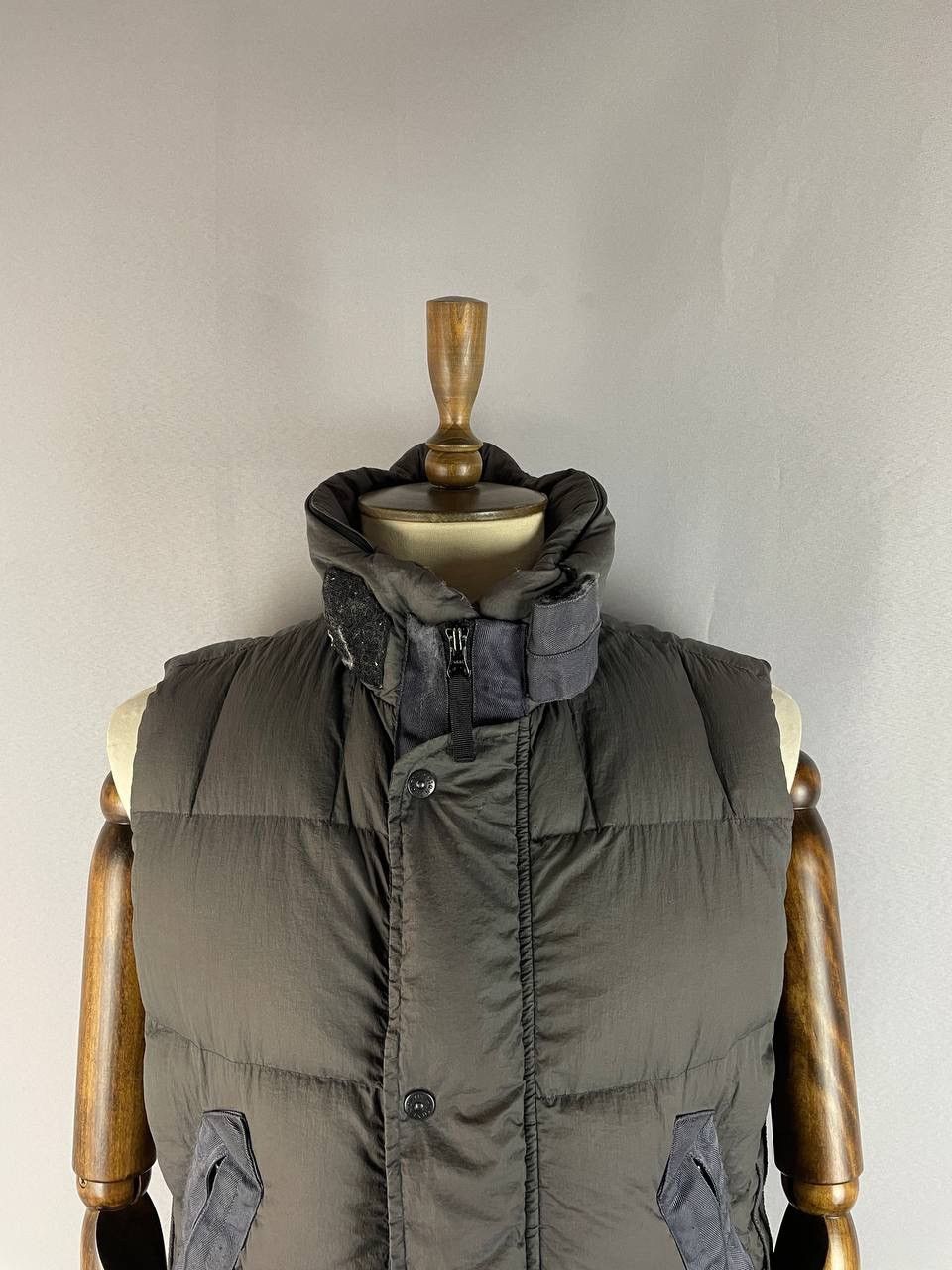 Stone Island Stone Island Down Vest Dark Grey Size US XL / EU 56 / 4 - 9 Thumbnail