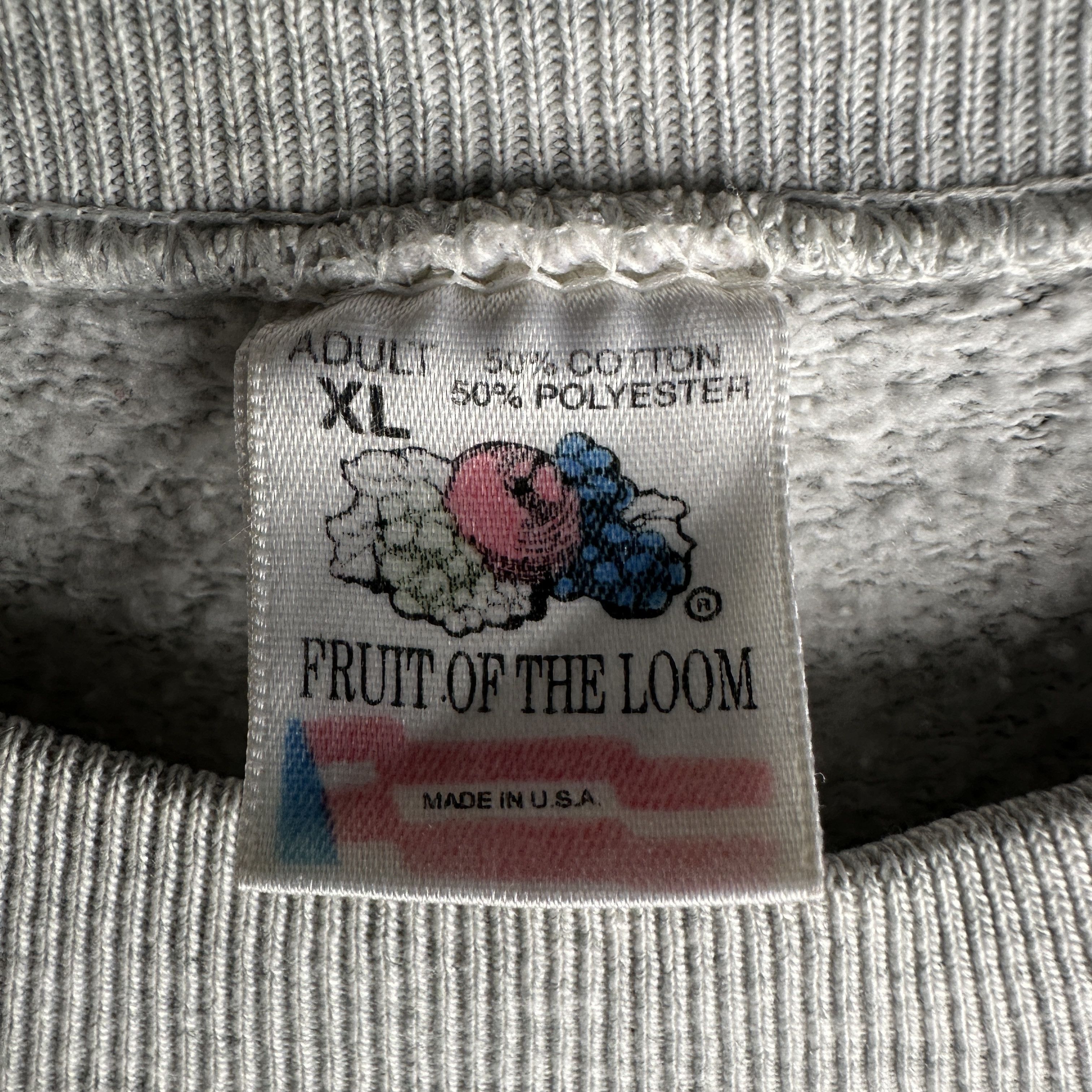Fruit Of The Loom Vtg Magnolia Sweater Mens Crewneck Mountain Lions Boxy 90s Size US XL / EU 56 / 4 - 5 Thumbnail