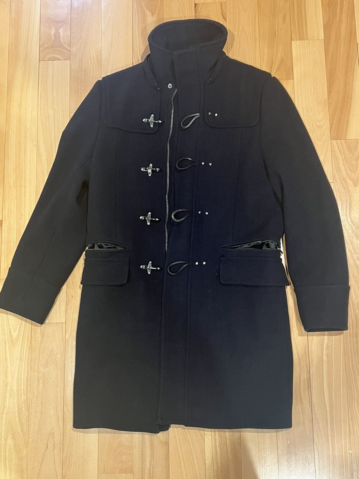 H&M Dark Navy Long Coat