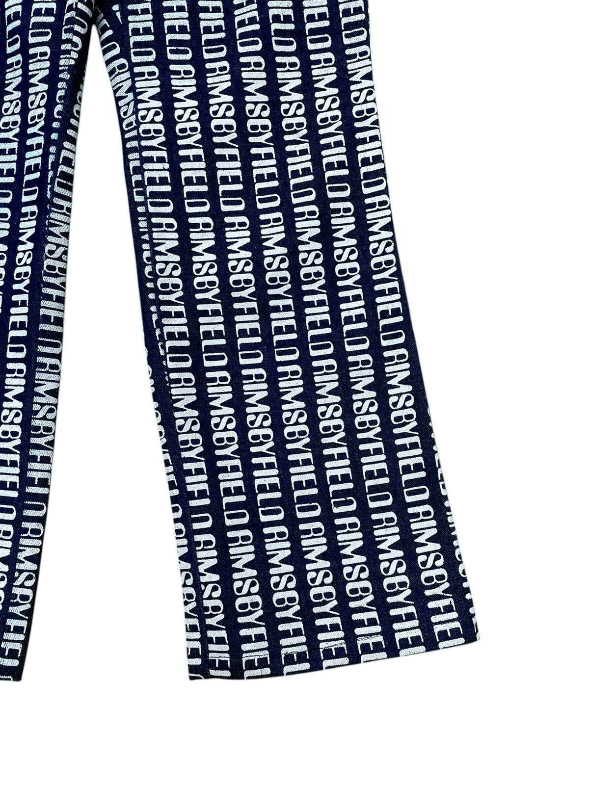 Hysteric Glamour × Japanese Brand × Vintage Vintage Japanese Brand Rimsby Field Denim Fullprint 2000s Size US 29 - 8 Thumbnail