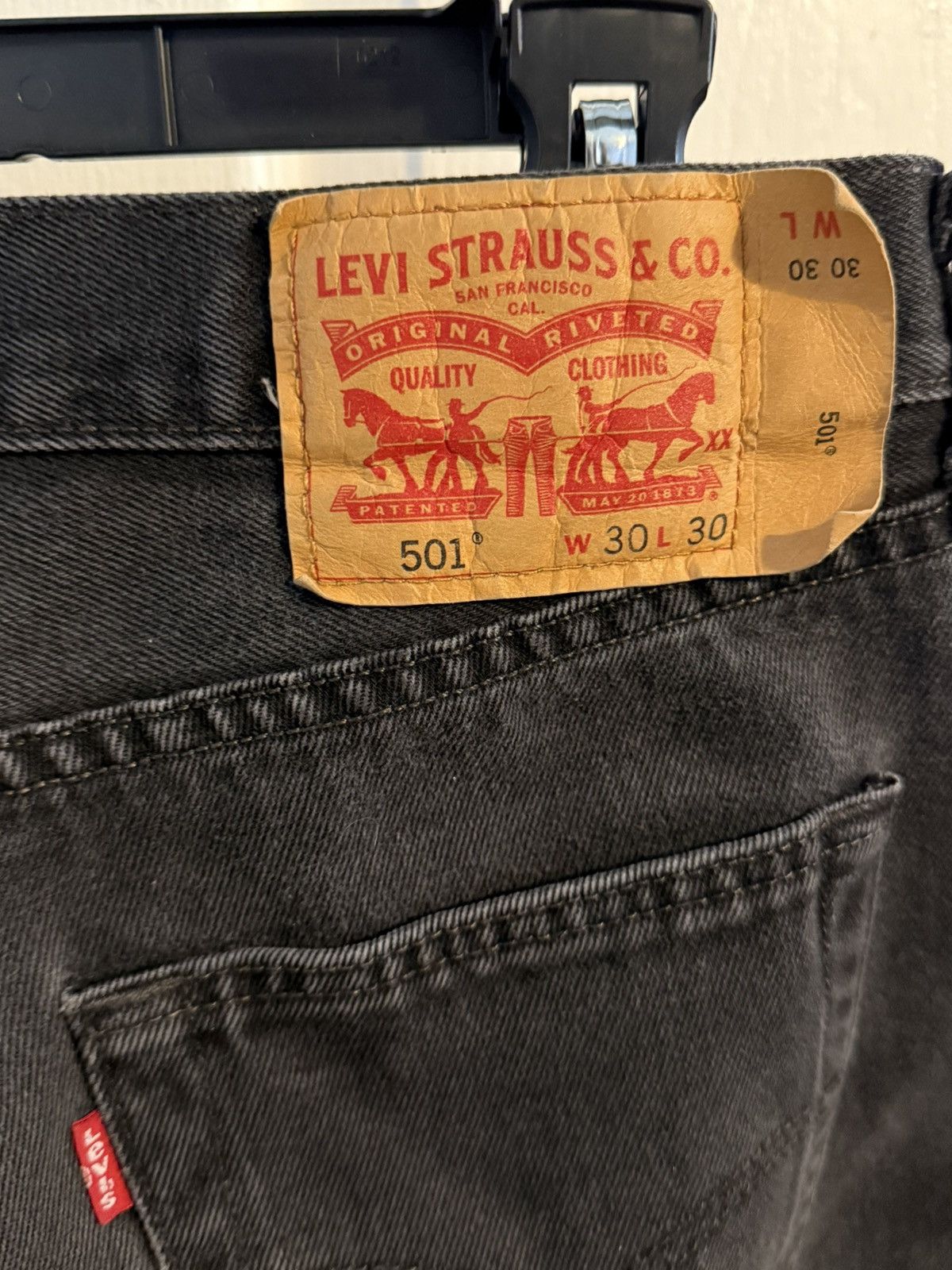 Levi's Vintage Levi’s 501 Size US 30 / EU 46 - 3 Thumbnail