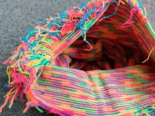 Other Multicolor Distressed Yarn Knitted Balaclava Ski Mask Size ONE SIZE - 3 Thumbnail
